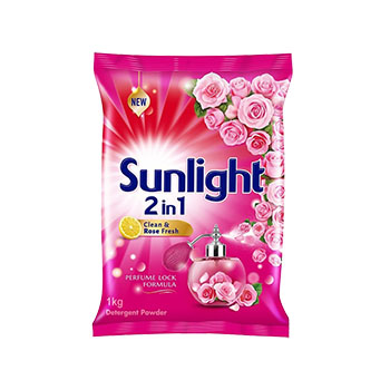Sunlight Detergent Powder (2 In 1 Clean And Rose Fresh)